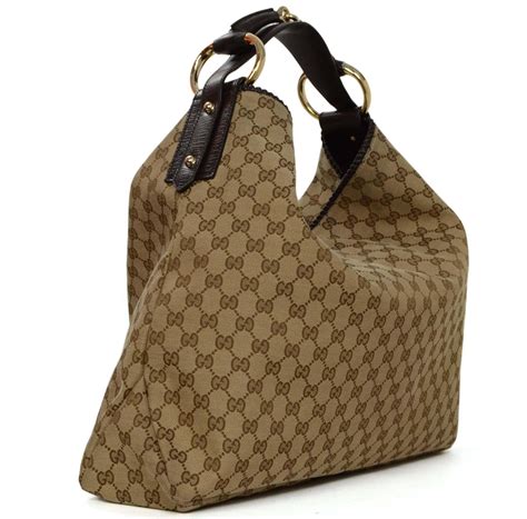 gucci horsebit monogram tote